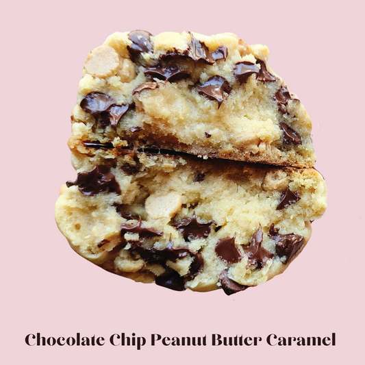 Chocolate chip Peanut Butter Caramel Cookie